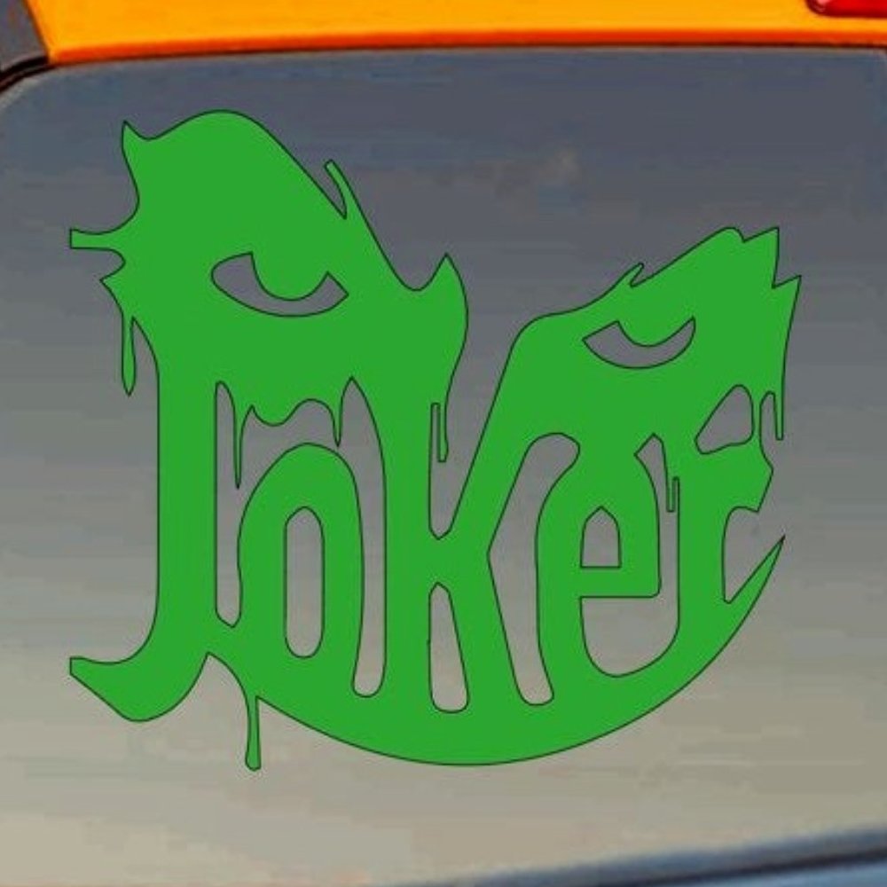 The Joker Vinyl Decal for Car Or Truck